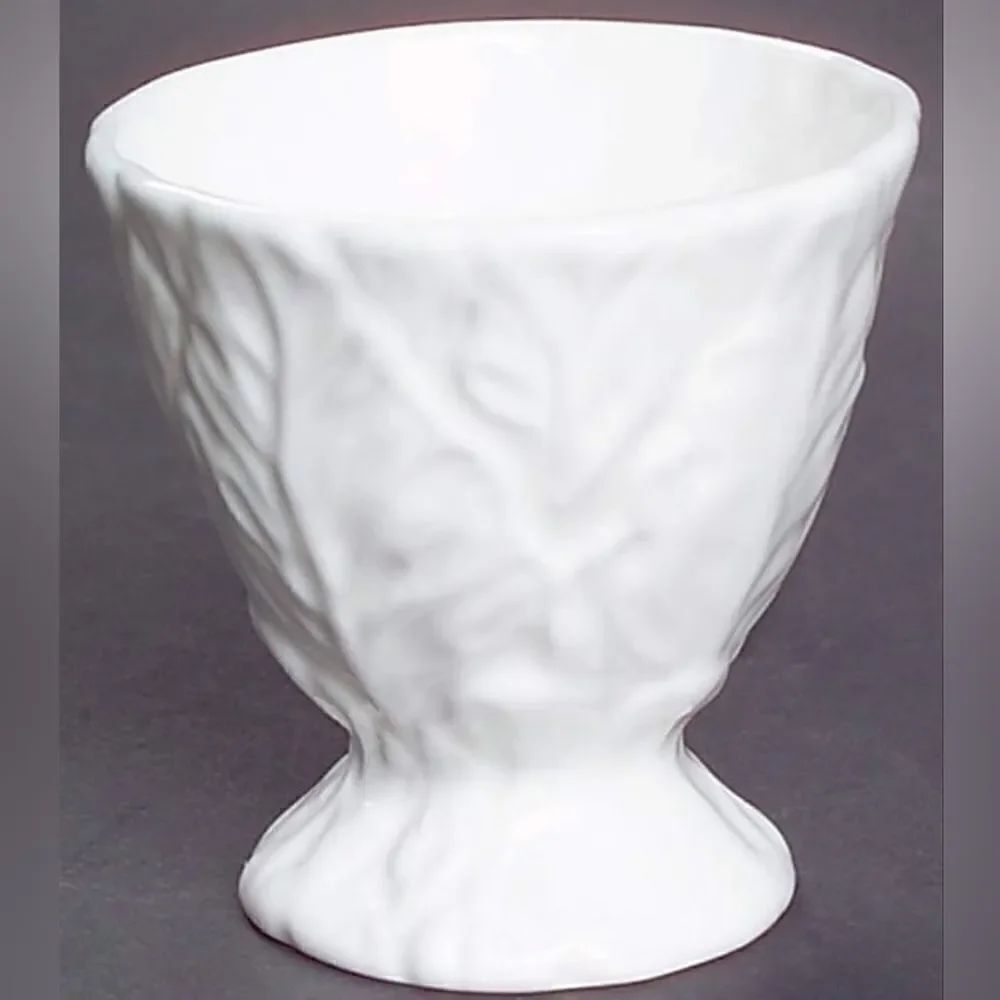 Coalport Countryware White Footed Egg Cup Set of 2 Vintage
